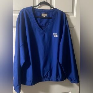 Cutter & Buck Kentucky (UK) Logo CB WindTech Men’s Pullover Windbreaker